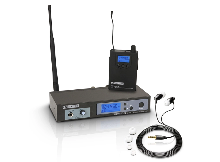 LD Systems MEI 100 G2 In-Ear Monitoring 823-865 Mhz 